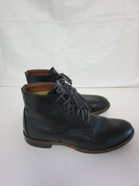 RED WING Black Lace Up 7.5 D Ankle Boots main image 5